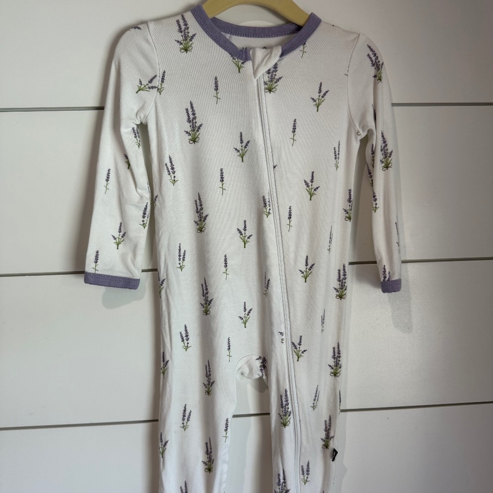 Kyte Baby Zippered Romper 18-24 mo Lavender